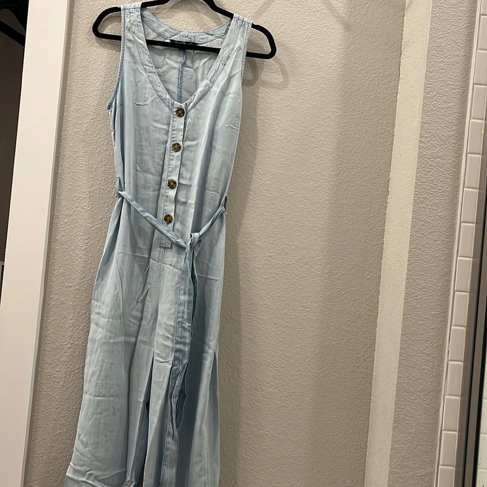 Denim jumpsuit